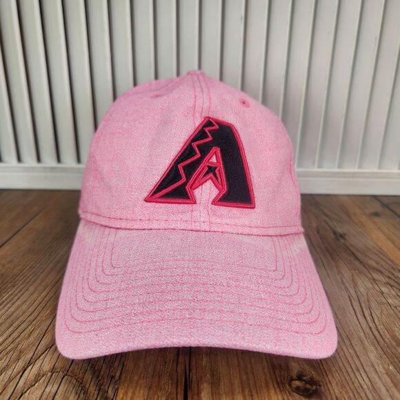 Arizona Diamondbacks New Era 9twenty Strapback Hat Cap Pink MLB Baseball Womens - Picture 2 of 11